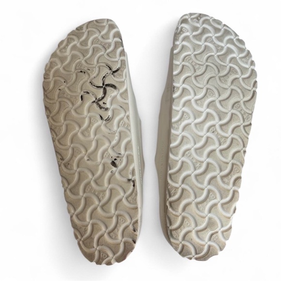 Birkenstock Arizona Eva White Buckle Slide Sandals Women’s Size EUR39 - Picture 6 of 8